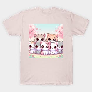 Kawaii Cats T-Shirt